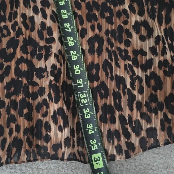 NWOT Milly Elma Burnout Leopard Mini Dress Size 4 - Picture 9 of 11